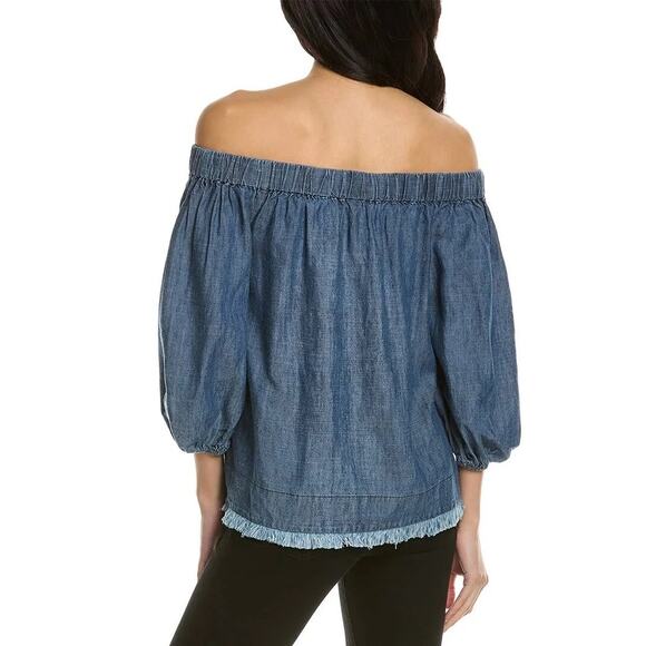 TRINA TURK Monte Sereno Off-Shoulder Blouse - Picture 5 of 10